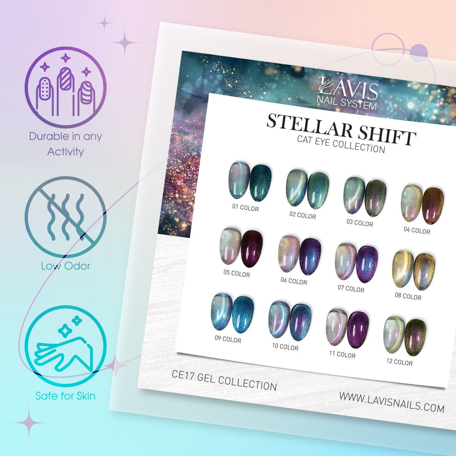 LAVIS Cat Eyes CE17 Stellar Shift Collection