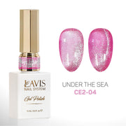 LAVIS Cat Eyes CE2 - 04 - Gel Polish 0.5 oz - Under The Sea