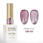 LAVIS Cat Eyes CE6 - Set 12 Colors (Ver2)- Gel Polish 0.5 oz - Prism Pop Collection