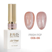 LAVIS Cat Eyes CE6 - Set 12 Colors (Ver2)- Gel Polish 0.5 oz - Prism Pop Collection