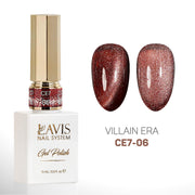 LAVIS Cat Eyes CE7 - 06 - Gel Polish 0.5 oz - VILLIAIN ERA Collection