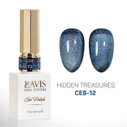 LAVIS Cat Eyes CE8 - 12 - Gel Polish 0.5 oz - Lavis Hidden Treasures Collection