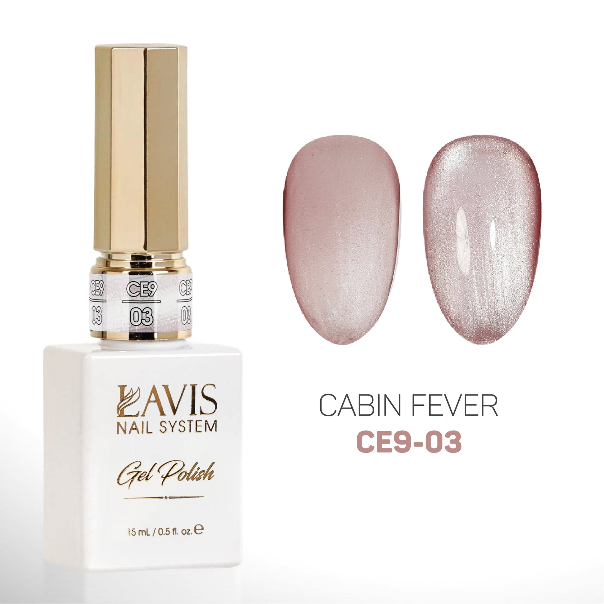 LAVIS Cat Eyes CE9 - 03 (Ver2) - Gel Polish 0.5 oz -  Lavis Cabin Fever Collection