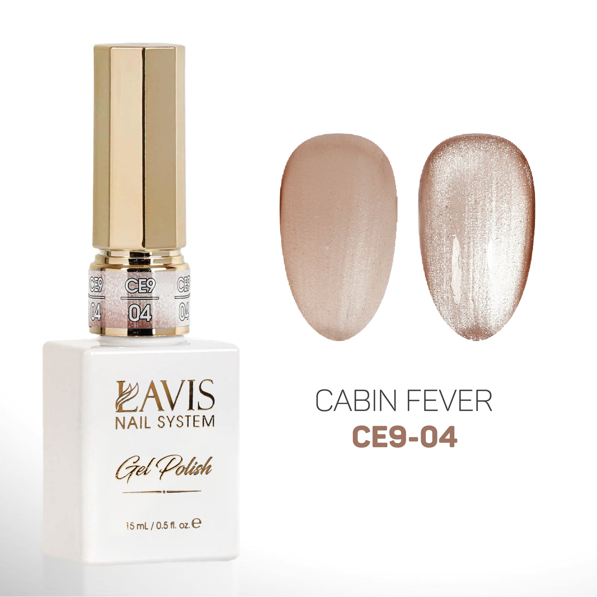 LAVIS Cat Eyes CE9 - 04 (Ver2) - Gel Polish 0.5 oz -  Lavis Cabin Fever Collection