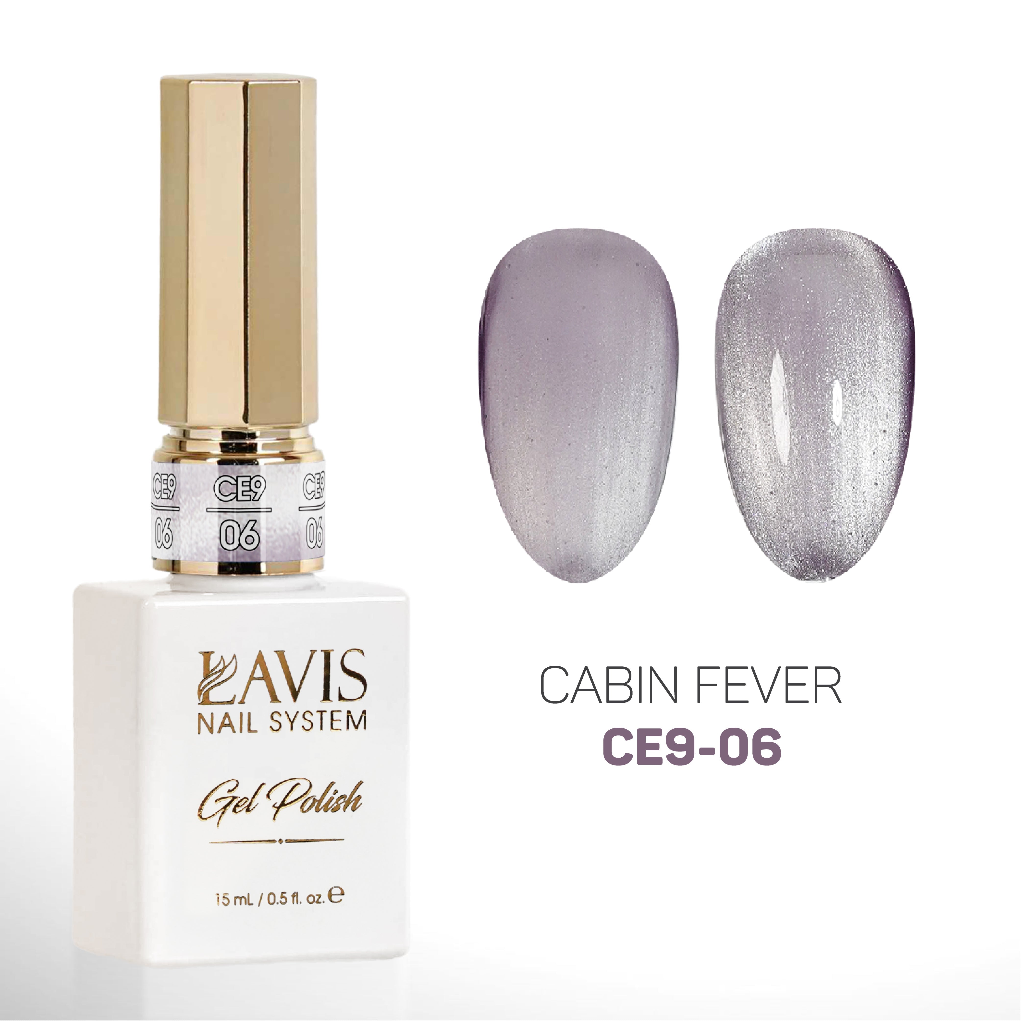 LAVIS Cat Eyes CE9 - 06 (Ver2) - Gel Polish 0.5 oz -  Lavis Cabin Fever Collection
