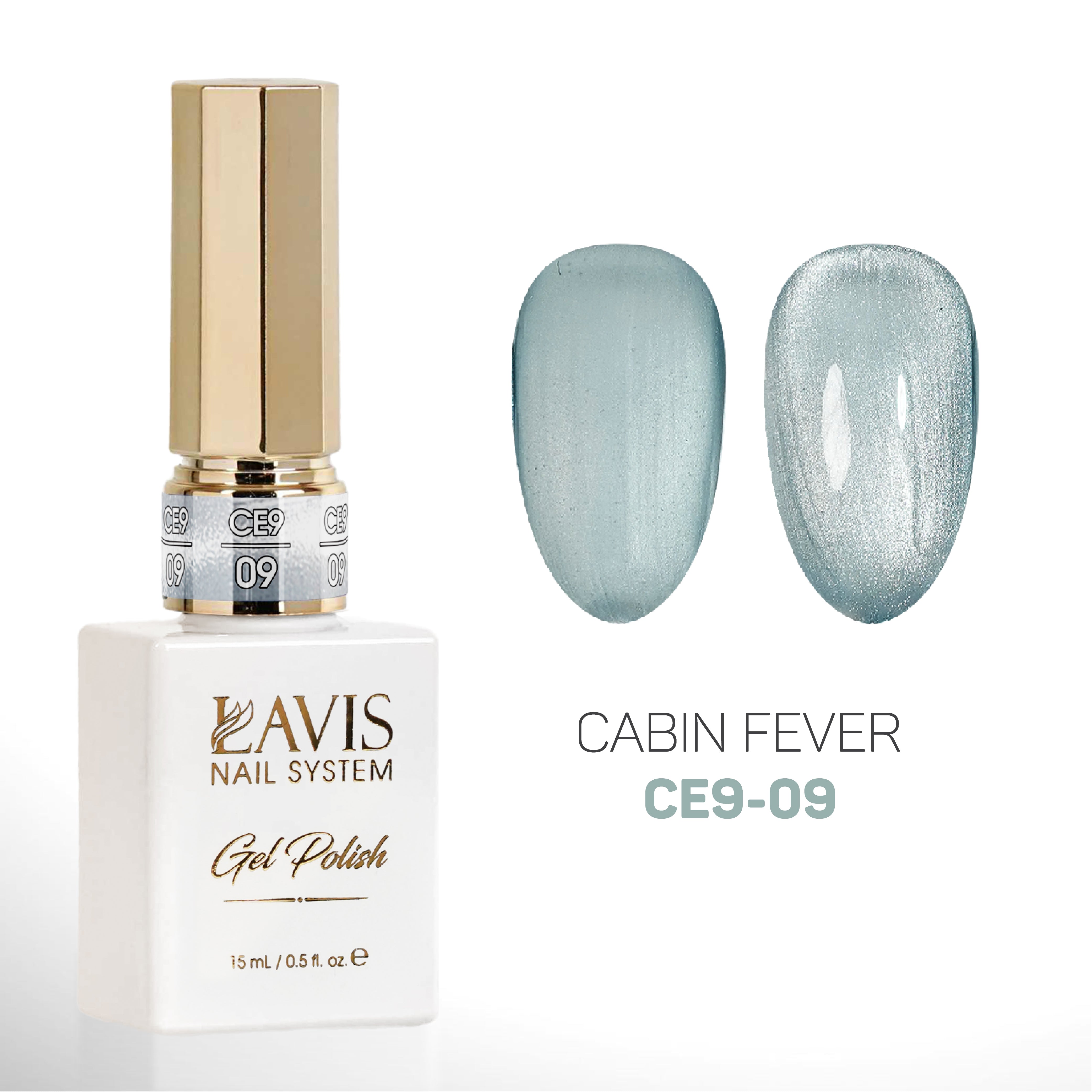 LAVIS Cat Eyes CE9 - 09 (Ver2) - Gel Polish 0.5 oz -  Lavis Cabin Fever Collection