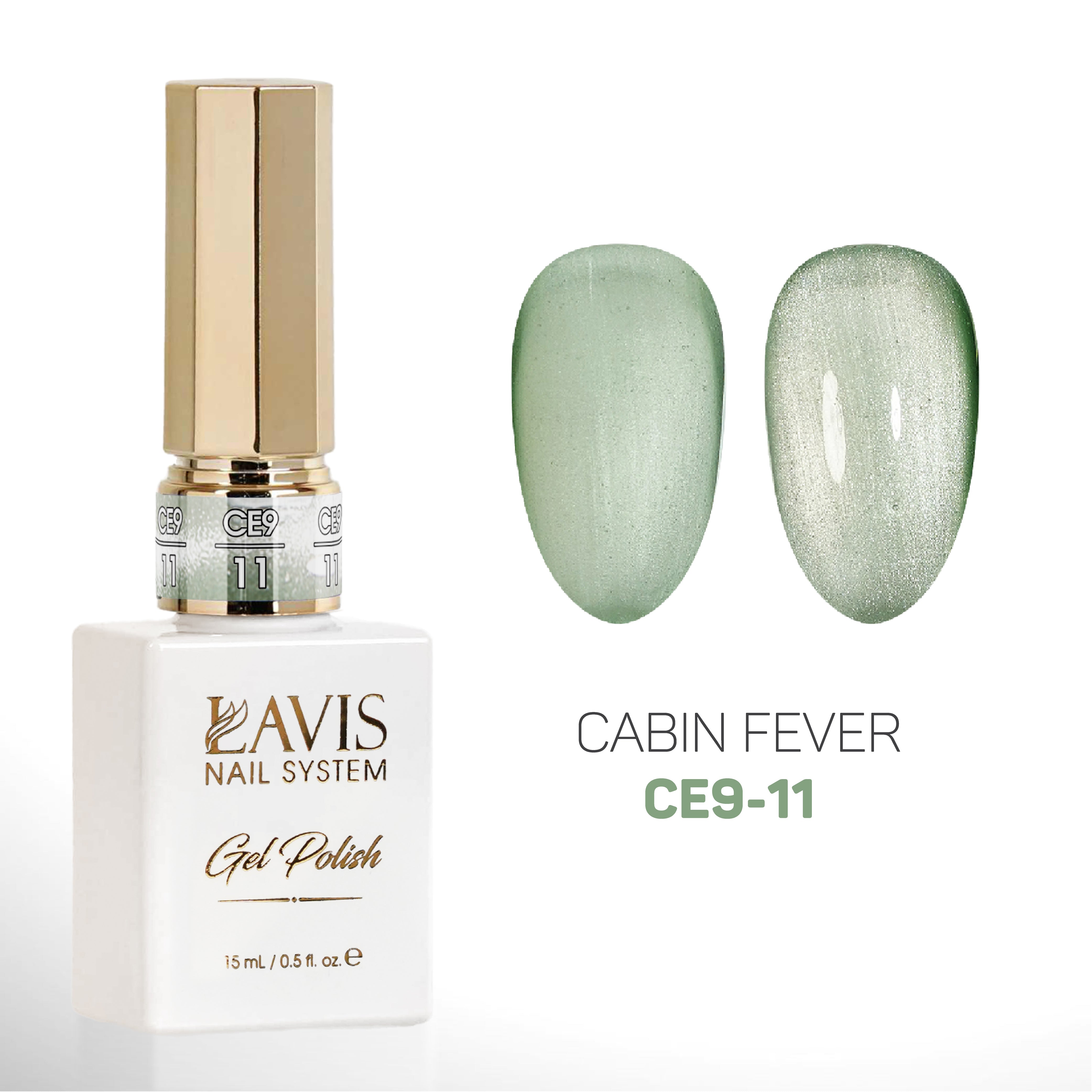 LAVIS Cat Eyes CE9 - 11 (Ver2) - Gel Polish 0.5 oz -  Lavis Cabin Fever Collection