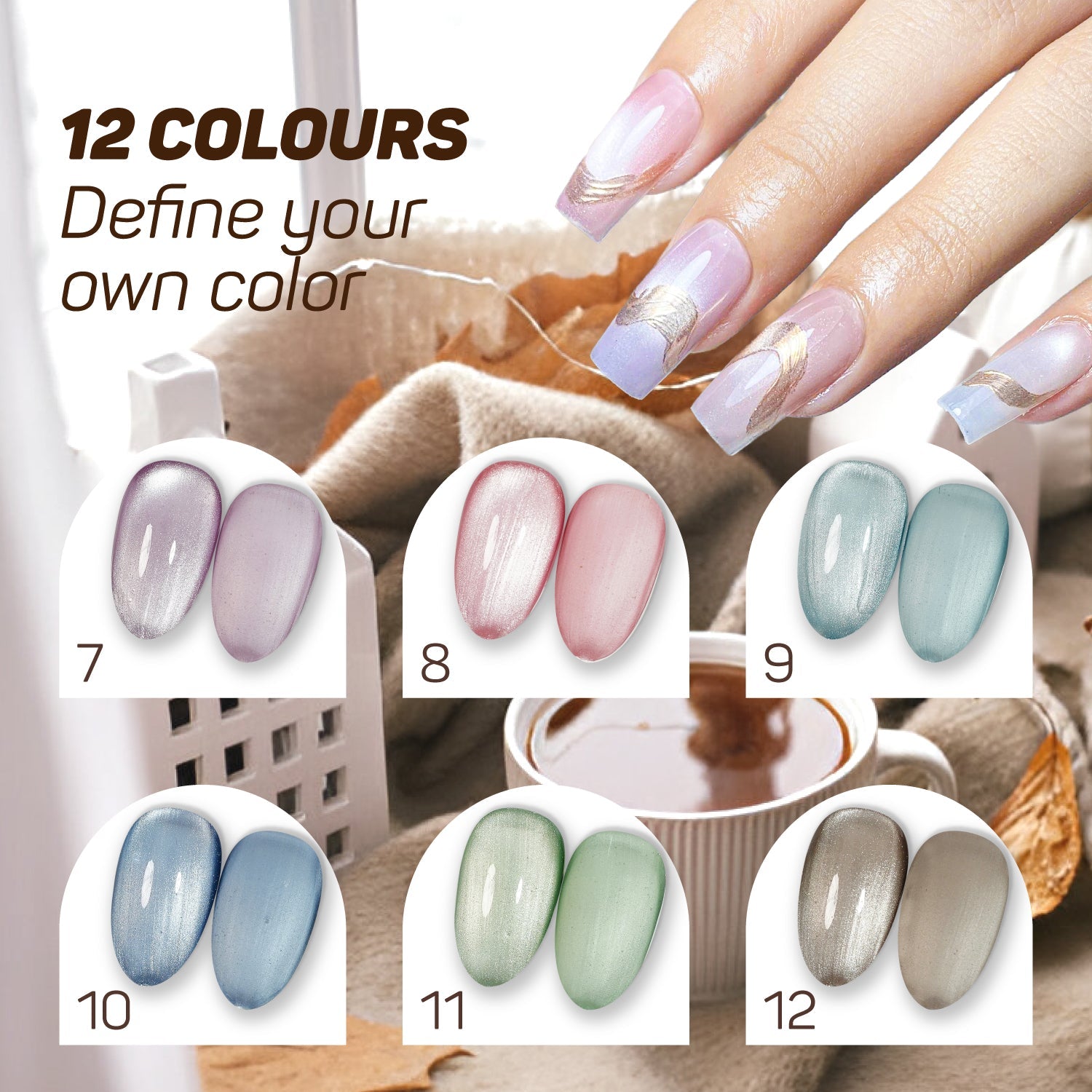 LAVIS Cat Eyes CE9 - 05 (Ver2) - Gel Polish 0.5 oz -  Lavis Cabin Fever Collection