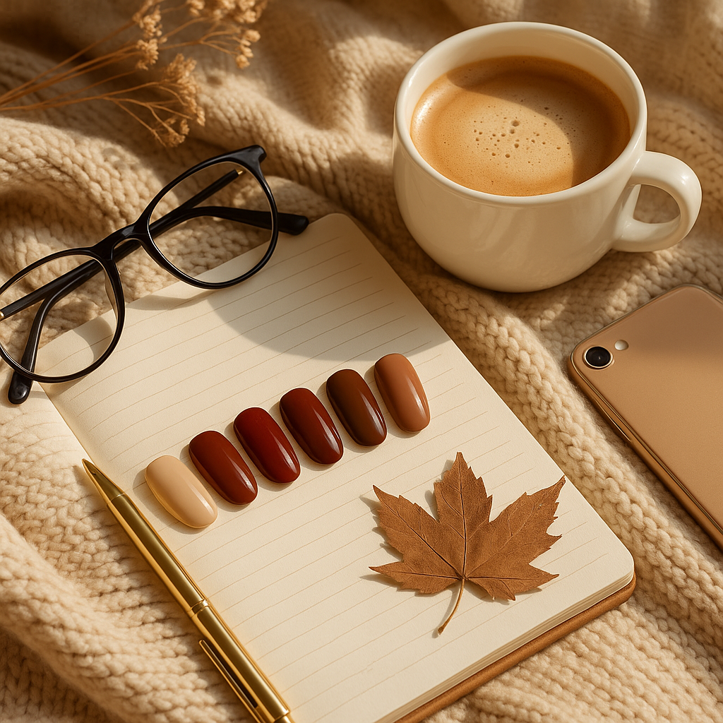 LAVIS C06 - Set 24 Colors - Gel Polish 0.5 oz - Maple & Mocha Collection