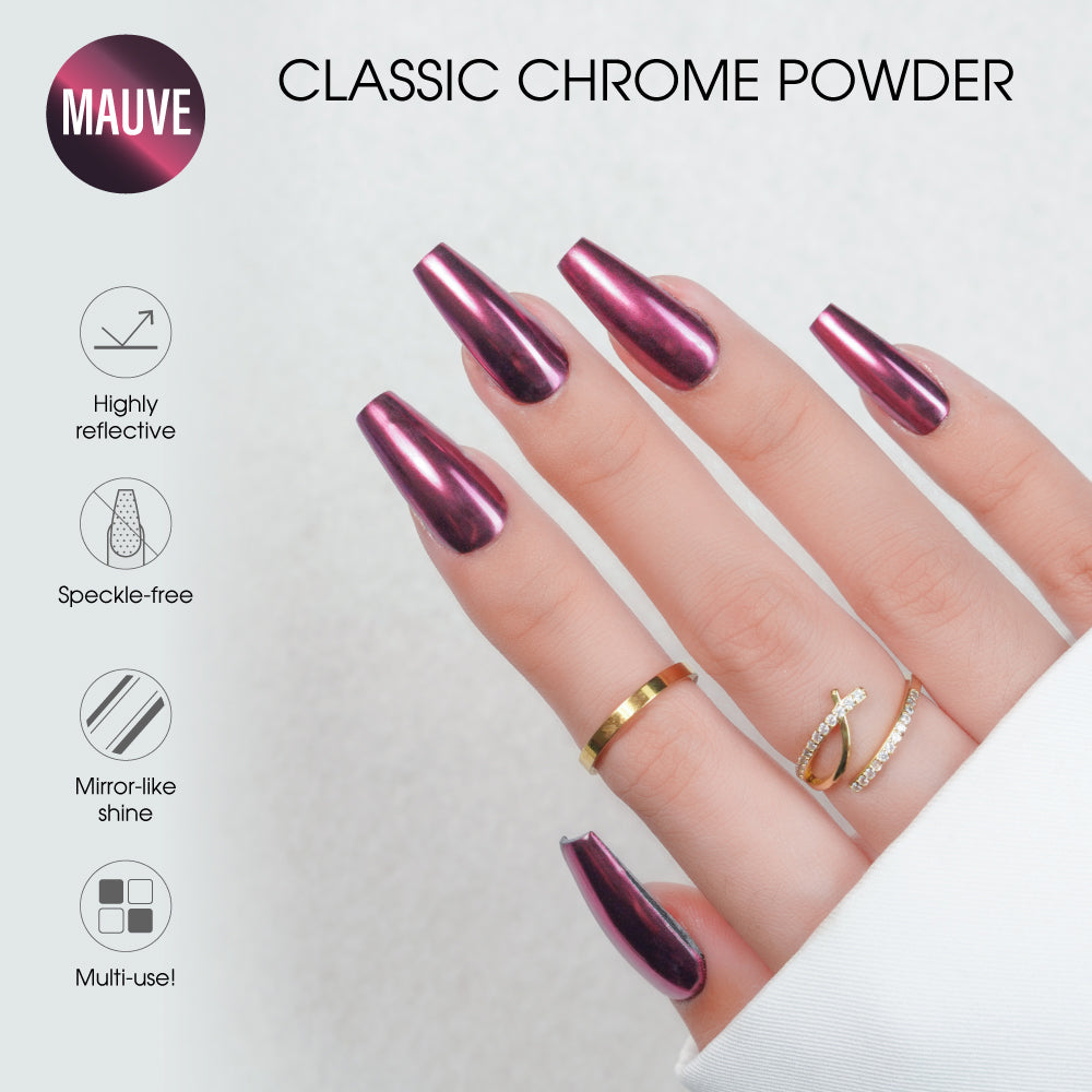 Chrome Classic Powder - Mauve