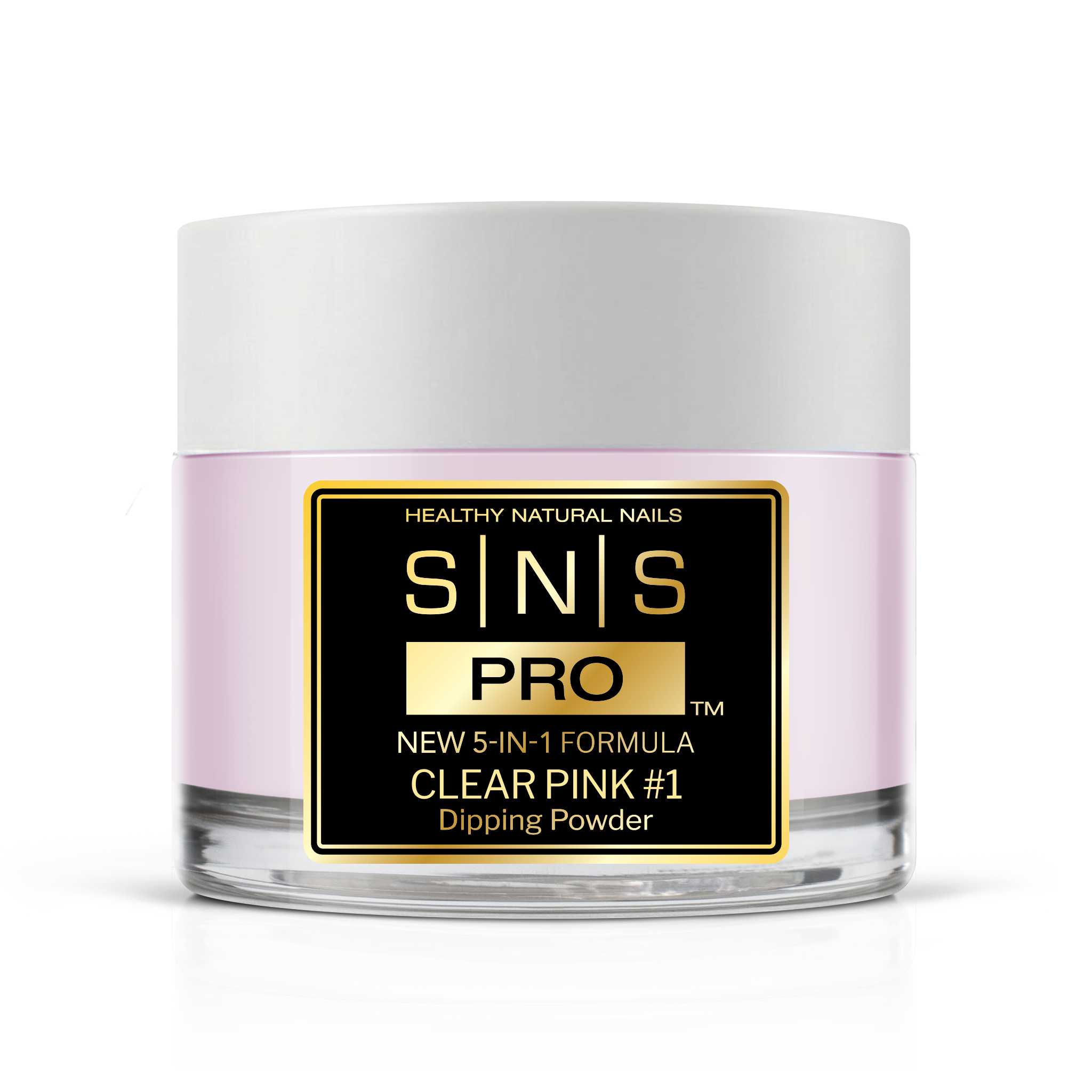 SNS PRO 5-in-1 Formula 2oz - Clear Pink 1