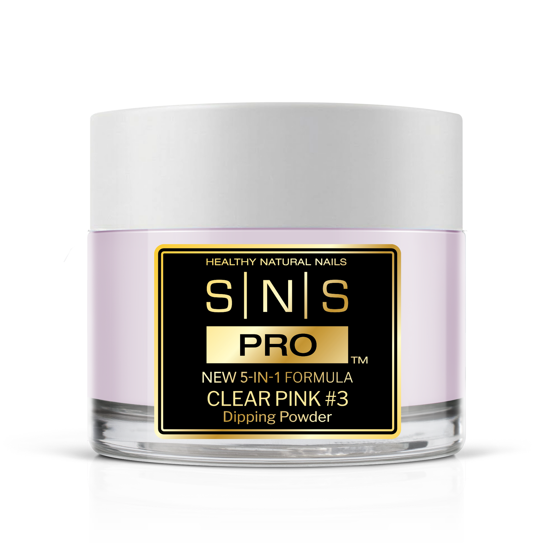SNS PRO 5-in-1 Formula 2oz - Clear Pink 3