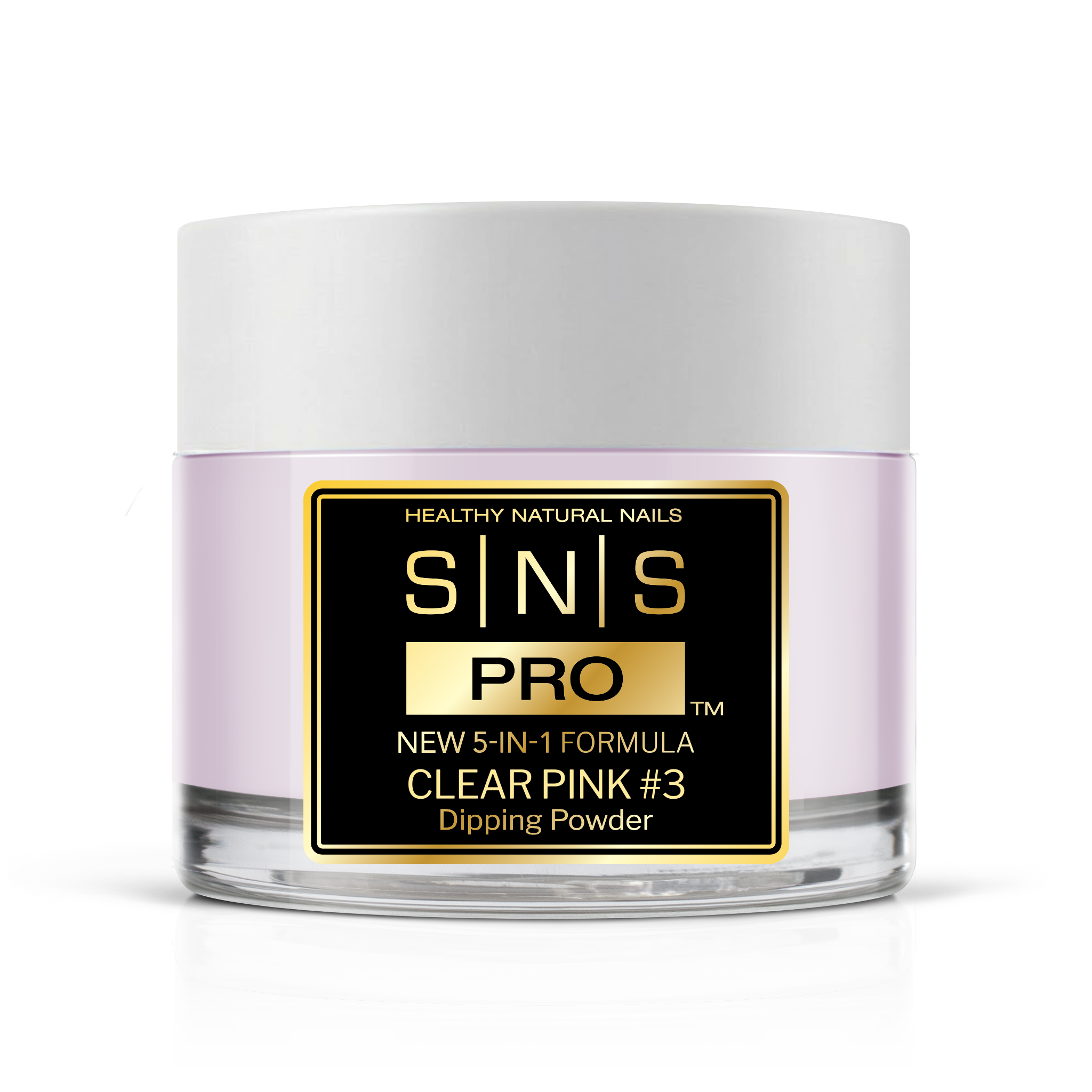 SNS PRO 5-in-1 Formula 2oz - Clear Pink 3