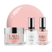 LAVIS 3 in 1 - 278 Coral Pink - Acrylic & Dip Powder (1oz), Gel & Lacquer