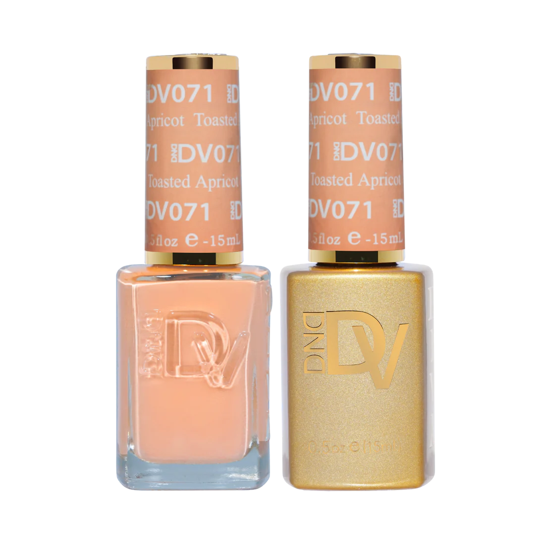 DND Diva Gel Nail Polish Duo - DND DV 071 Toasted Apricot