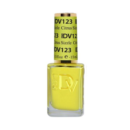 DND DIVA Nail Lacquer - 123 Citrus Sizzle