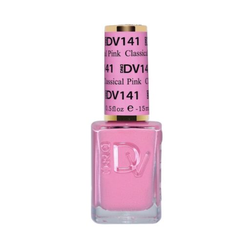 DND DV 141 Classical Pink - DND Diva Gel Polish & Matching Nail Lacquer Duo Set