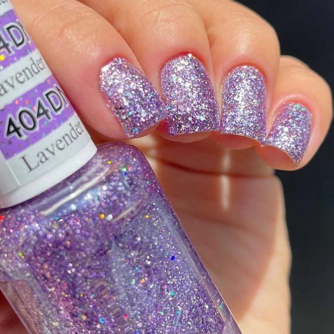 DND Nail Lacquer - 404 Lavender Daisy Star