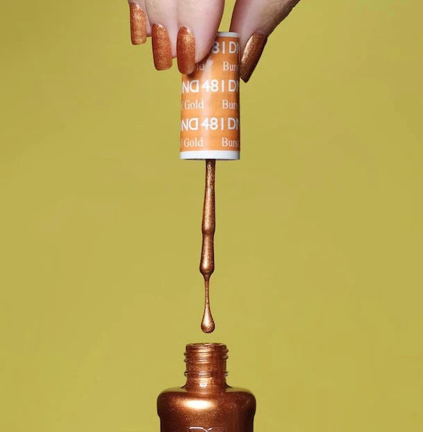 DND Nail Lacquer - 481 Burst of Gold