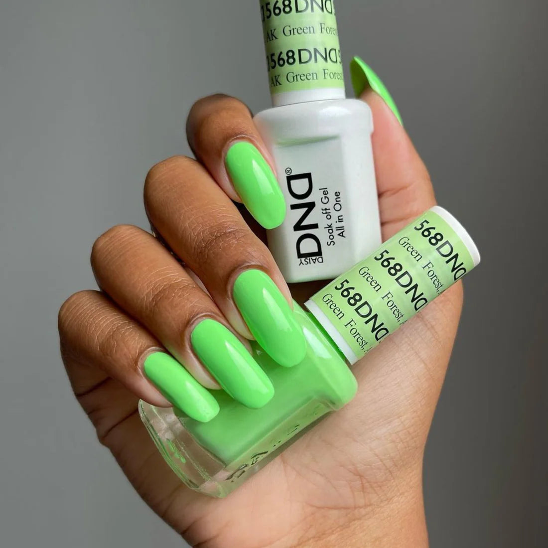 DND Gel Polish - 568 Green Forest, AK