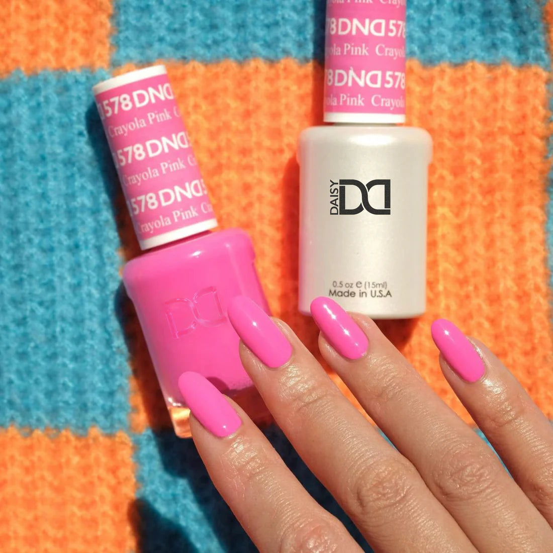 DND Gel Polish - 578 Crayola Pink