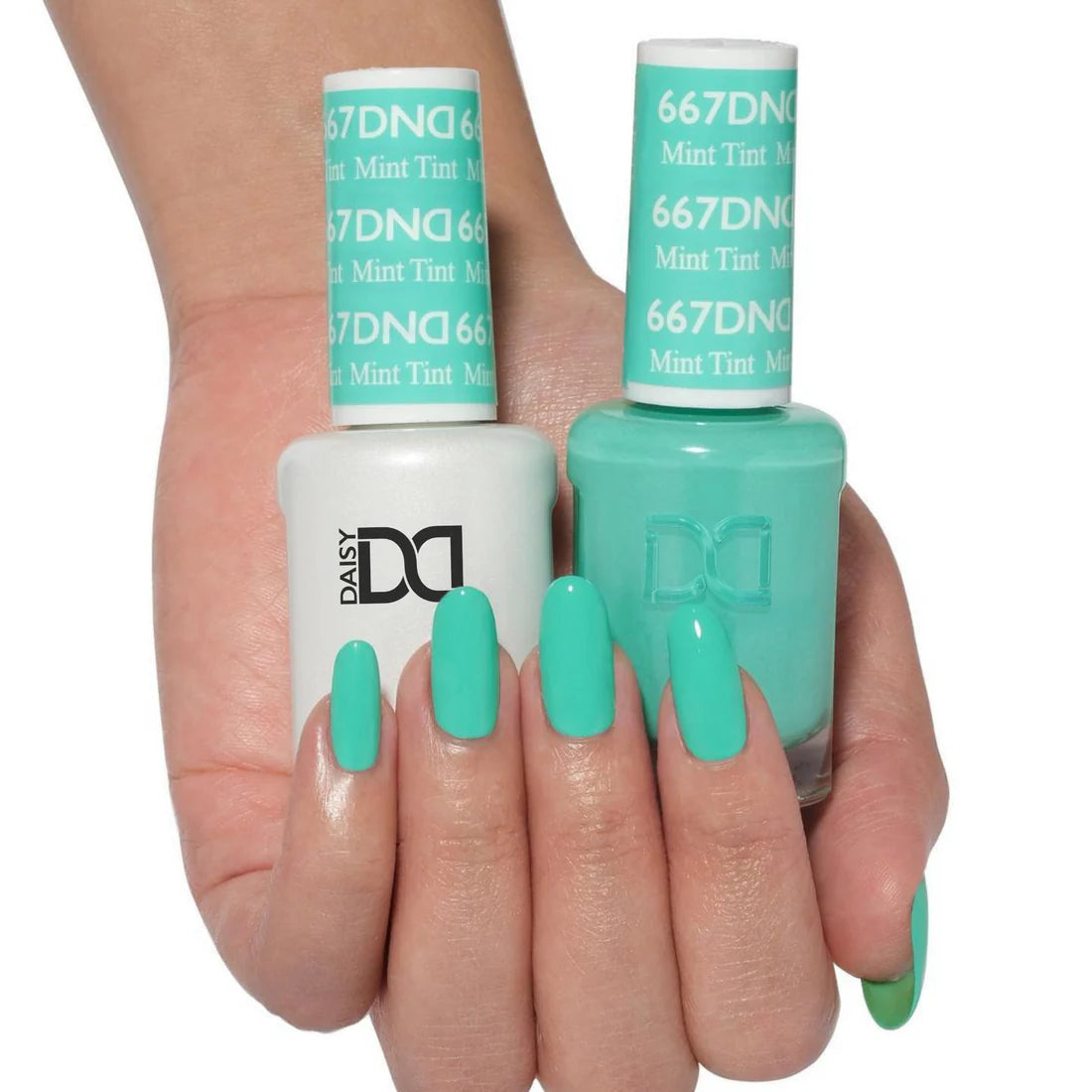 DND Gel Polish - 667 Mint Tint