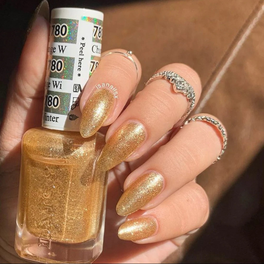 DND Nail Lacquer - 780 Champagne Winter