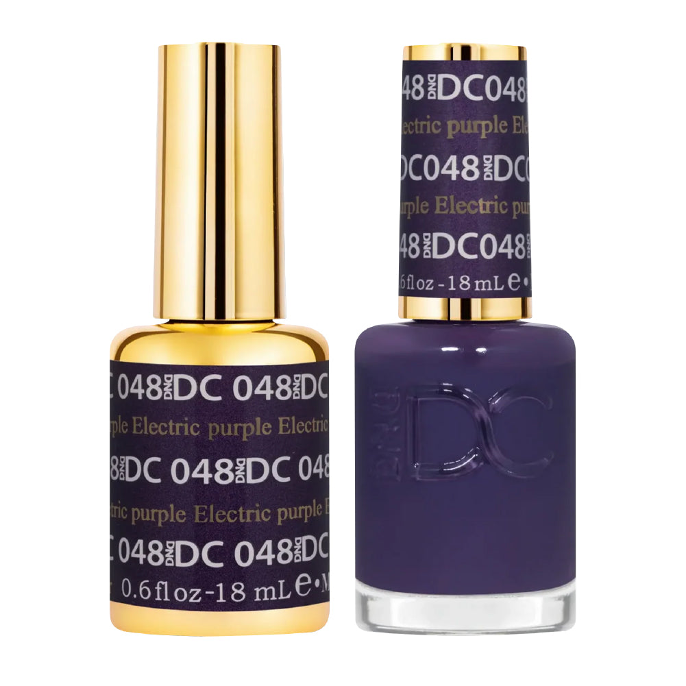 DND DC Gel Nail Polish Duo - 048 Electric Purple