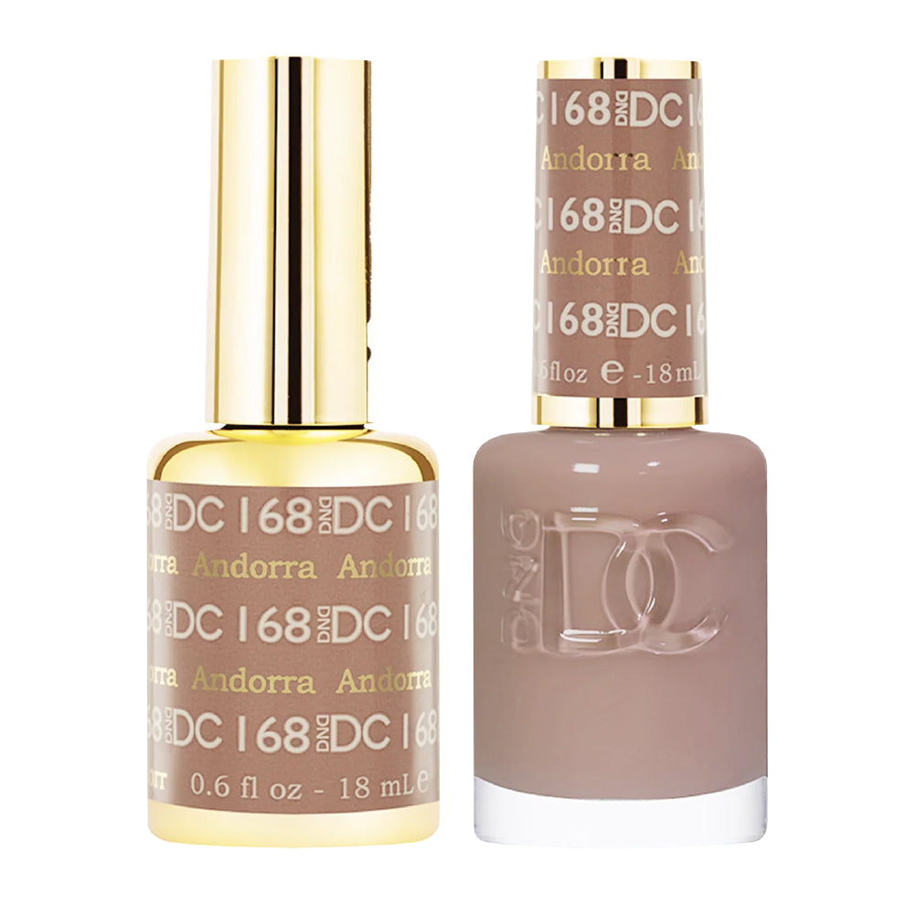 DND DC Gel Nail Polish Duo - 168 Andorra