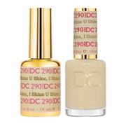 DND DC Gel Nail Polish Duo - 290 U Shine, I Shine