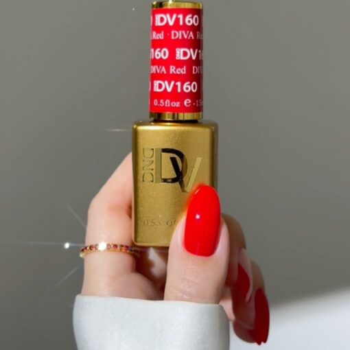 DND DIVA Gel Polish - 160 Red