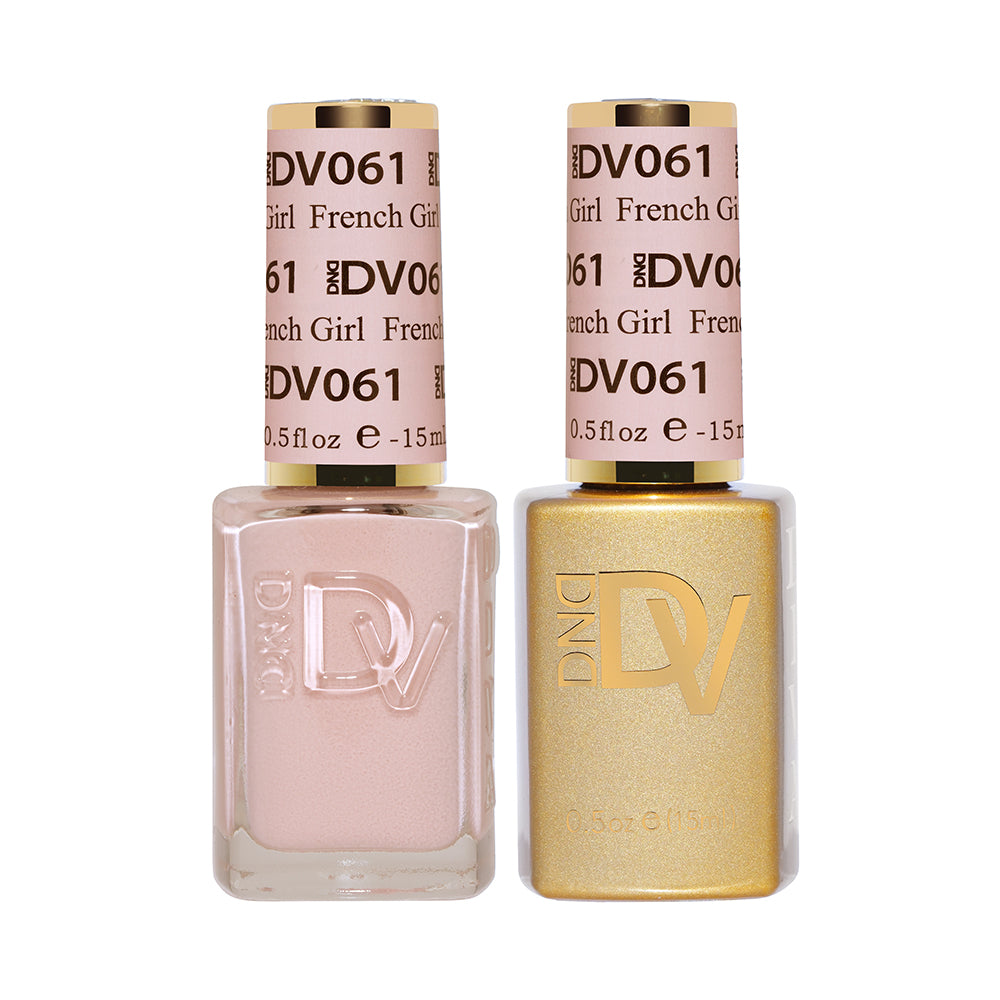 DND DV 061 - DND Diva Gel Polish & Matching Nail Lacquer Duo Set