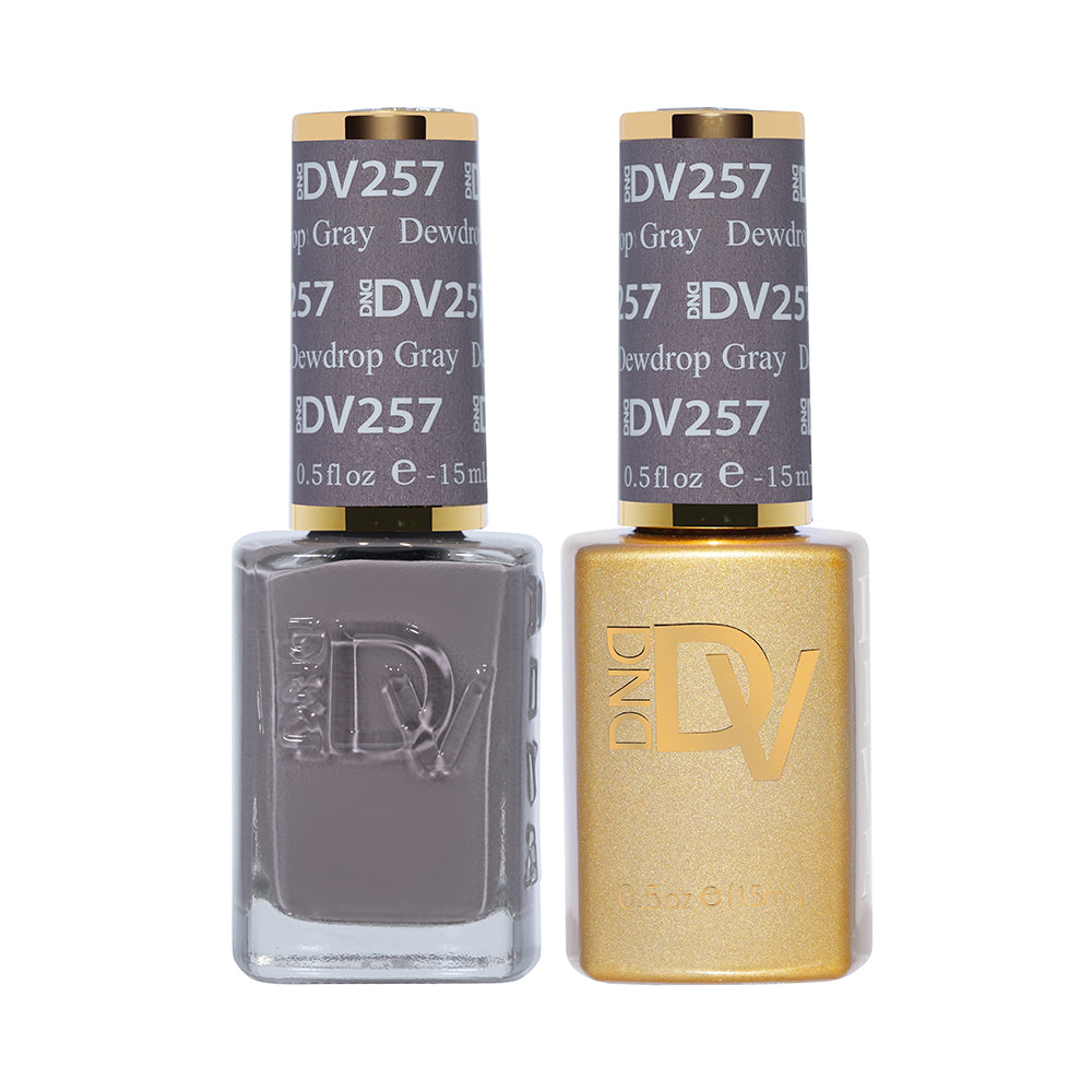 DND DV 257 - DND Diva Gel Polish & Matching Nail Lacquer Duo Set