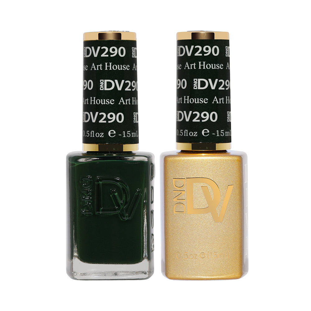 DND DV 290 - DND Diva Gel Polish & Matching Nail Lacquer Duo Set