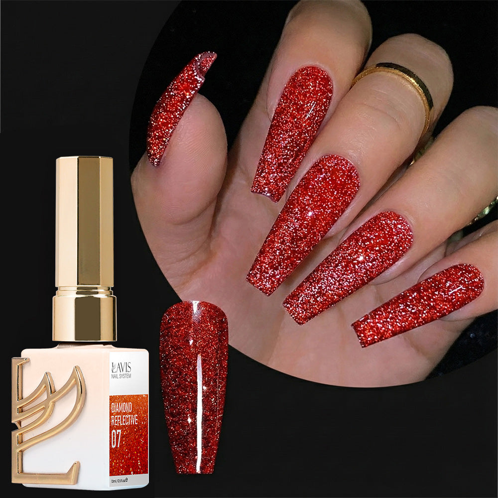 LDS Glitter 07 - Gel Polish 0.5 oz - Diamond Reflective Collection