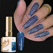 LDS Glitter 10 - Gel Polish 0.5 oz - Diamond Reflective Collection