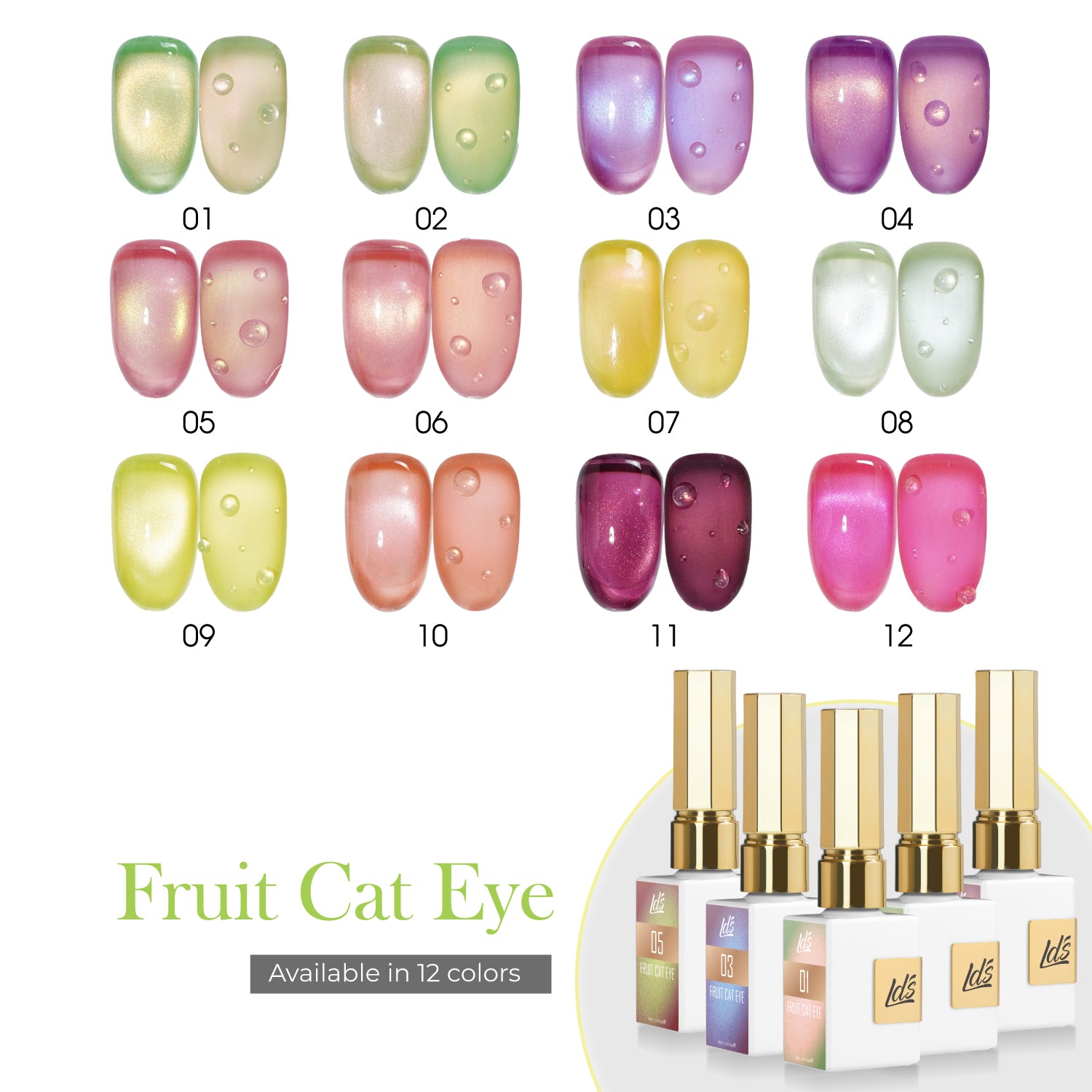LDS CE Set 12 - LDS Fruit Cat Eye Collection
