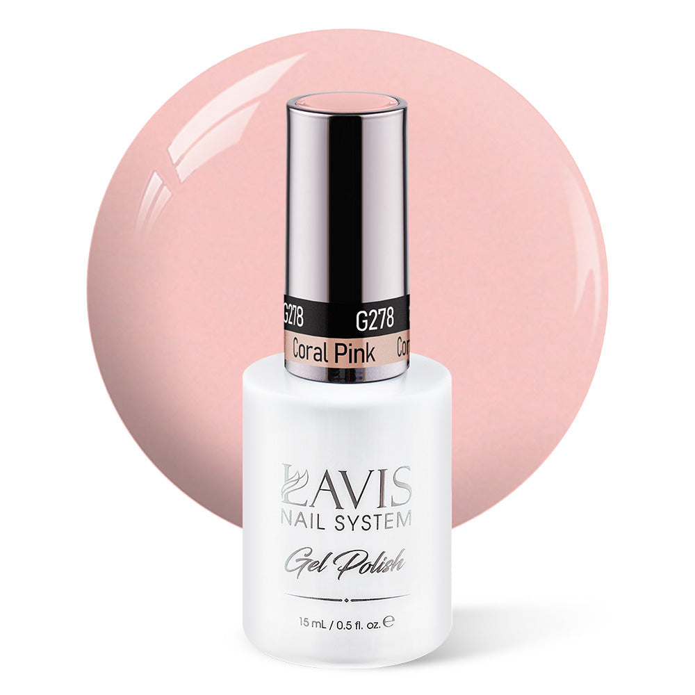 Lavis Gel Polish 278 - Coral Pink