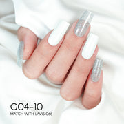 LAVIS Glitter G04 - 10 - Gel Polish 0.5 oz - Couture Collection