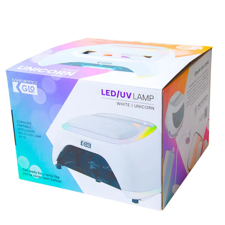 KUPA MANIPro Glo LED/UV Nail Lamp - White Unicorn