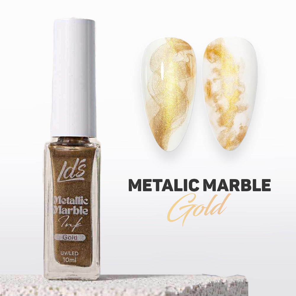 LDS Metallic Marble Ink - Gold