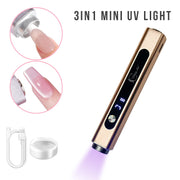 Classy Nail 3in1 Mini UV Light - Gold