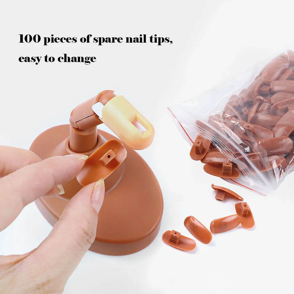 Mechanial Fale Fingle - Whith Base