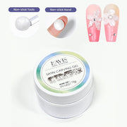 LAVIS Satin Carving Gel - Pearl White 15g
