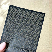 Spray Painted Nail Art Stickers H368