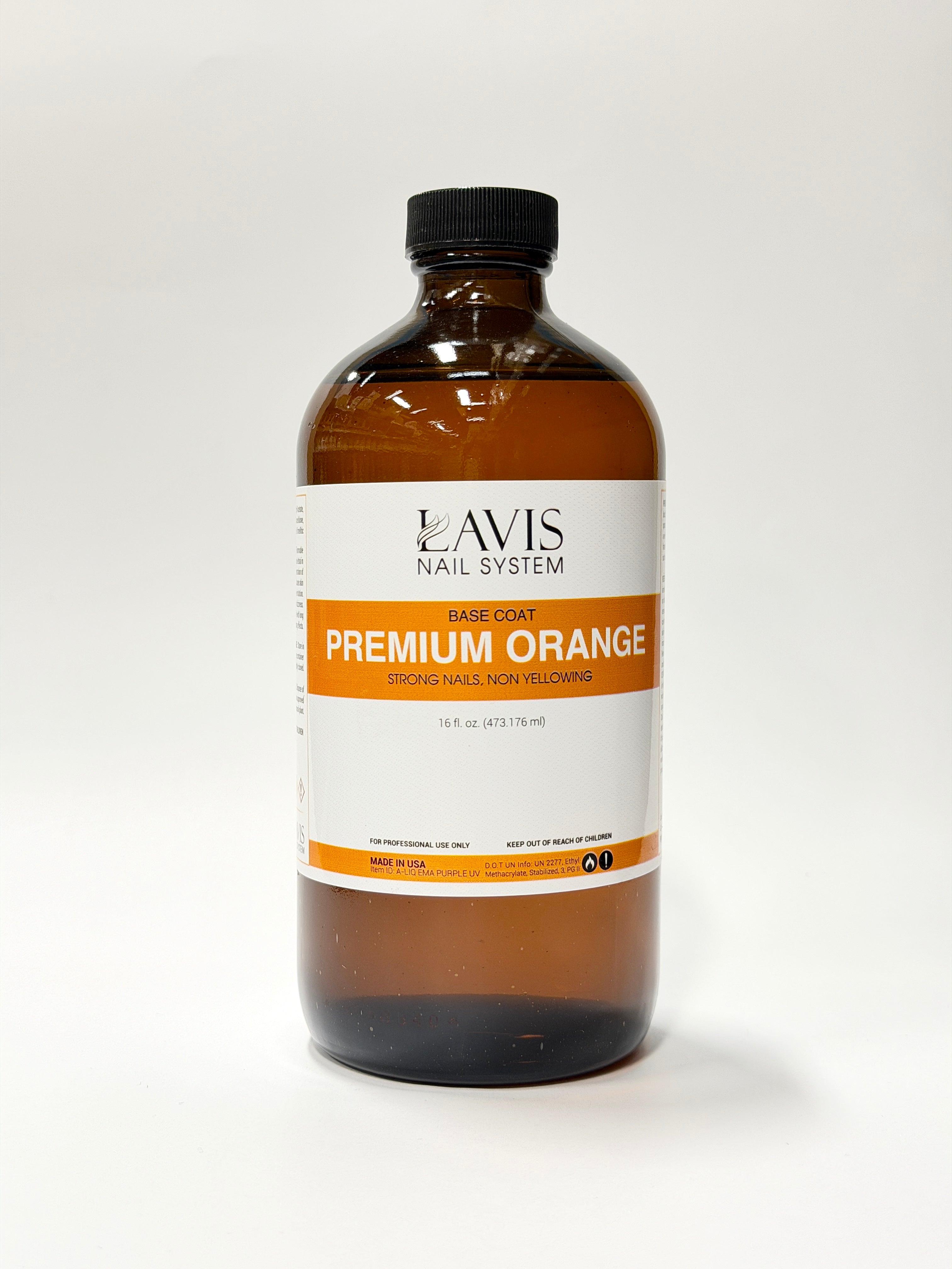 LAVIS Base Coat Premium Orange 16oz