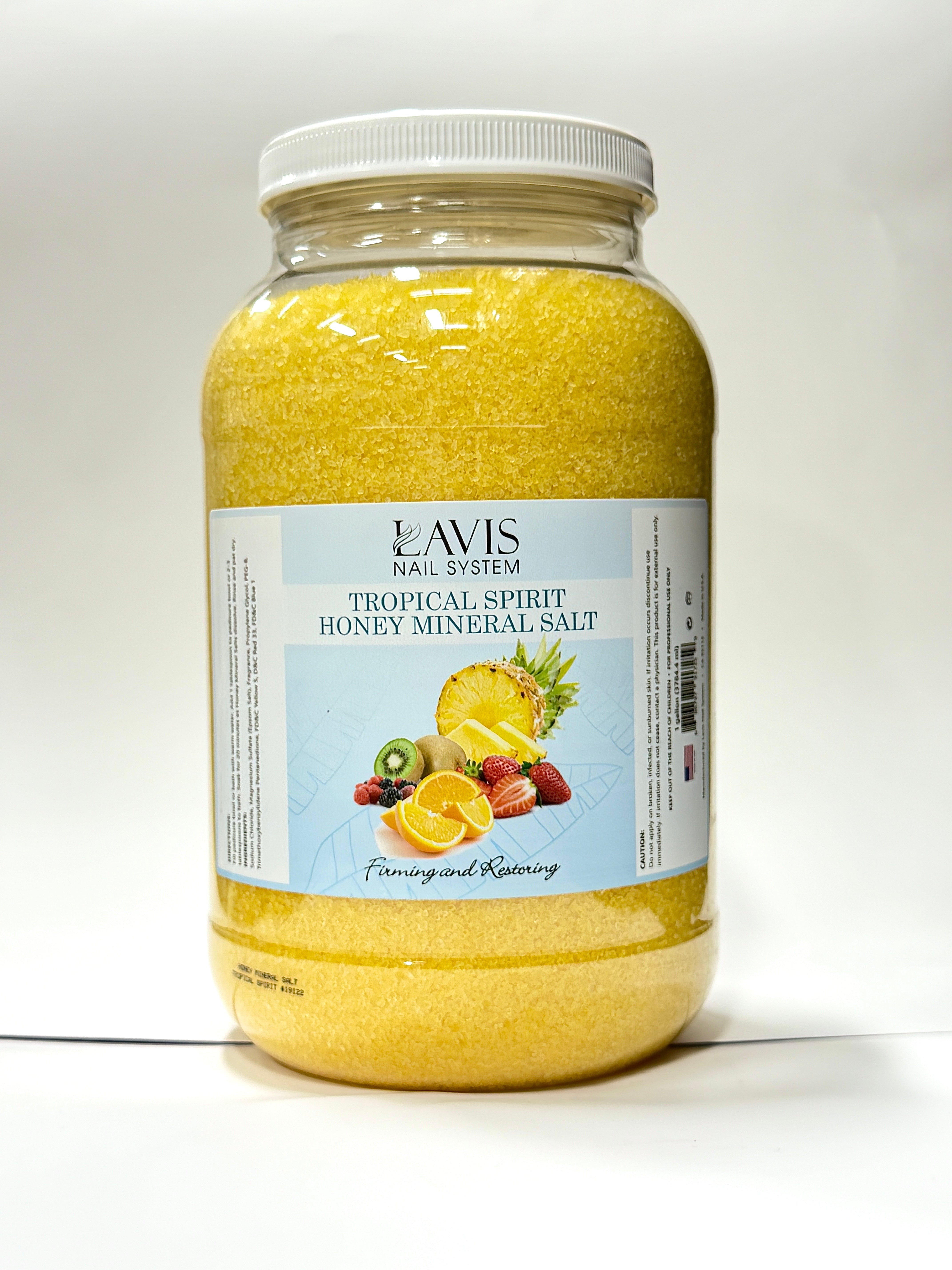 LAVIS - Mango Guava Honey Mineral Salt - 1 gallon
