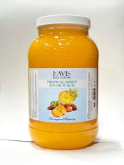 LAVIS - Tropical Spirit - Sugar Scrub for Pedicure - 1 gallon