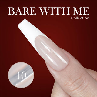 Jelly Gel Polish Colors - Lavis J03-10 - Bare With Me Collection
