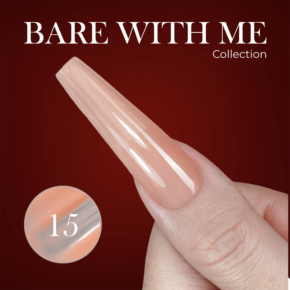 LAVIS J03 - Set 36 Colors - Gel Polish 0.5oz - Bare With Me Collection